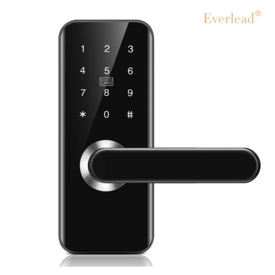 2023 экономичный пароль от отпечатка пальца RFID-карта ключ разблокировки Tuya приложение дистанционное управление умный дверной замок с отпечатками пальцев