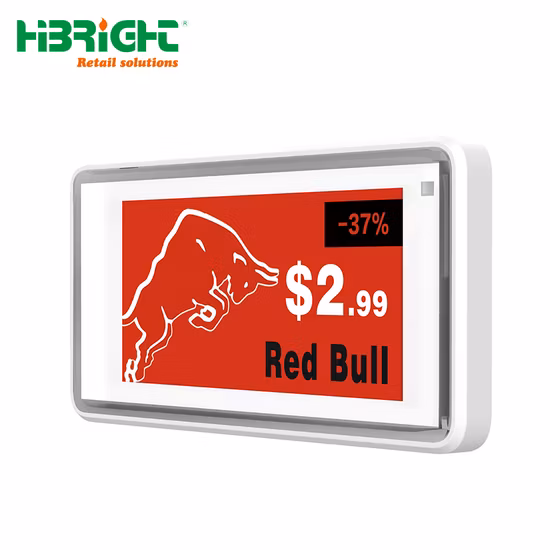 Беспроводной ЖК-дисплей E Ink с цифровой полкой и ценником